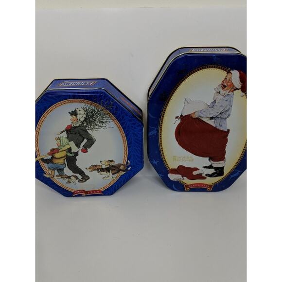 Snickers Collector Christmas Tins '97&98 - Picture 1 of 7